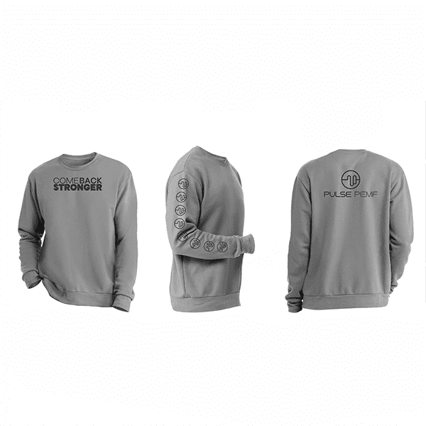 Comeback Stronger Unisex Heavyweight Crewneck Sweatshirt